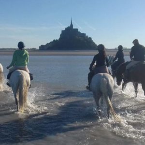 Traversée de la baie équestre
